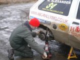 Spring being removed